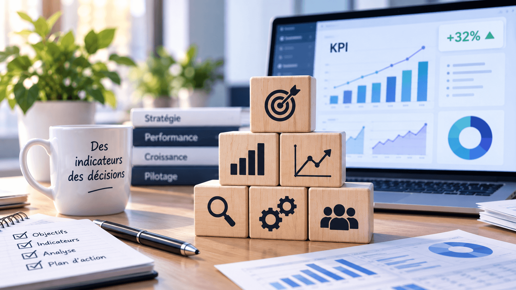 Indicateurs de performance et tableau de bord KPI